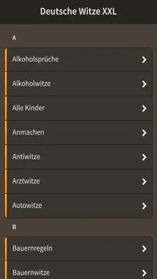 Deutsche Witze XXL android App screenshot 3