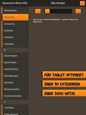 Deutsche Witze XXL android App screenshot 5