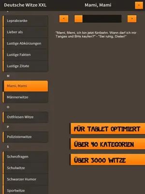 Deutsche Witze XXL android App screenshot 6